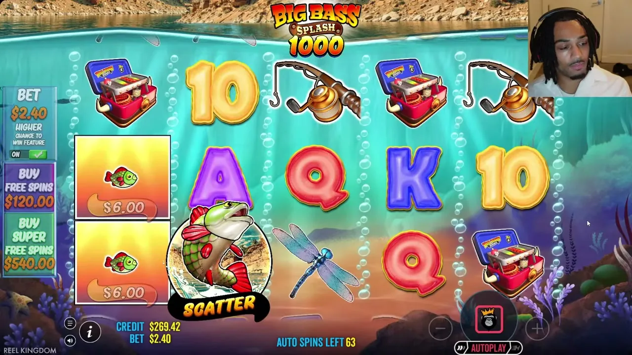 Big Bass Splash — Big Bass Splash: jugar gratis y dónde jugar