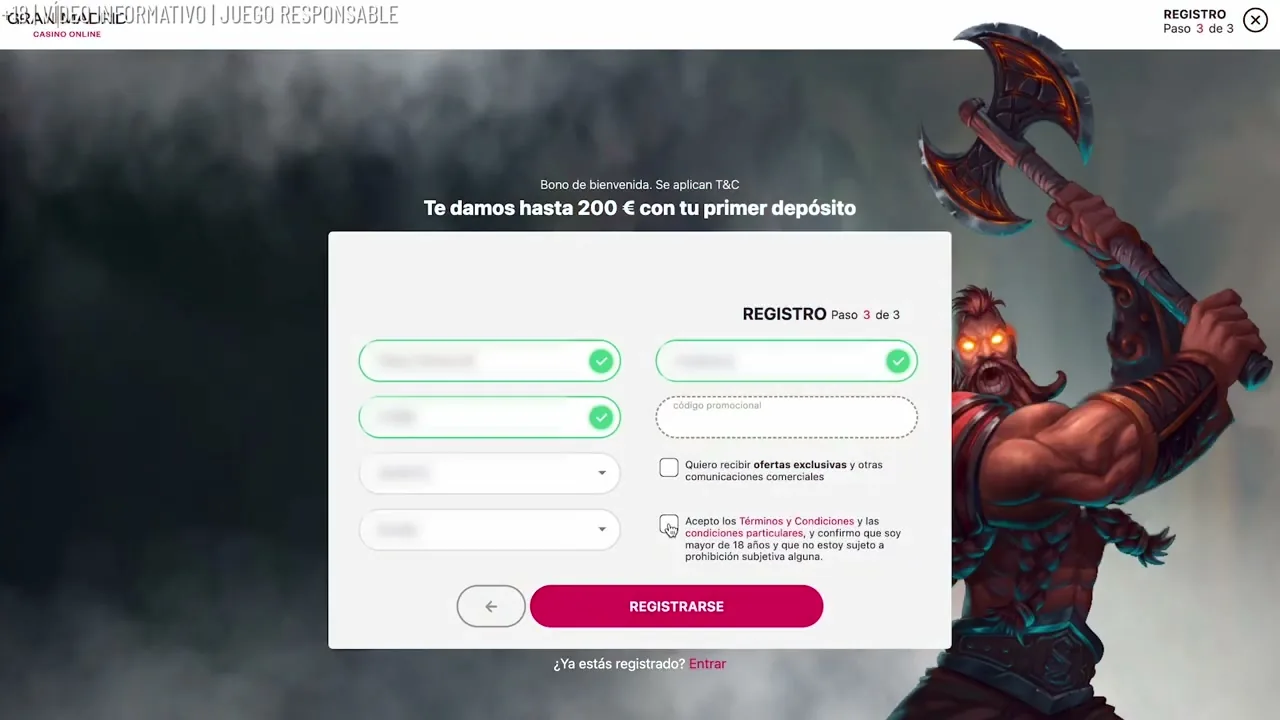 Casino Gran Madrid Online: reseña, bono y giros gratis