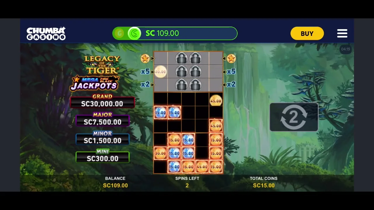 Mega Fire Blaze Legacy of the Tiger — Mega Fire Blaze Legacy of the Tiger: jugar gratis y dónde jugar