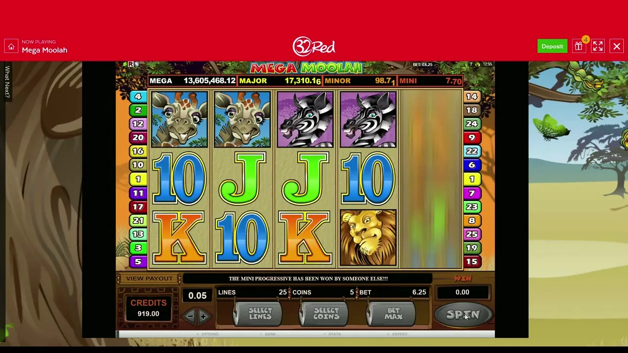 Mega Moolah: jugar gratis y dónde jugar