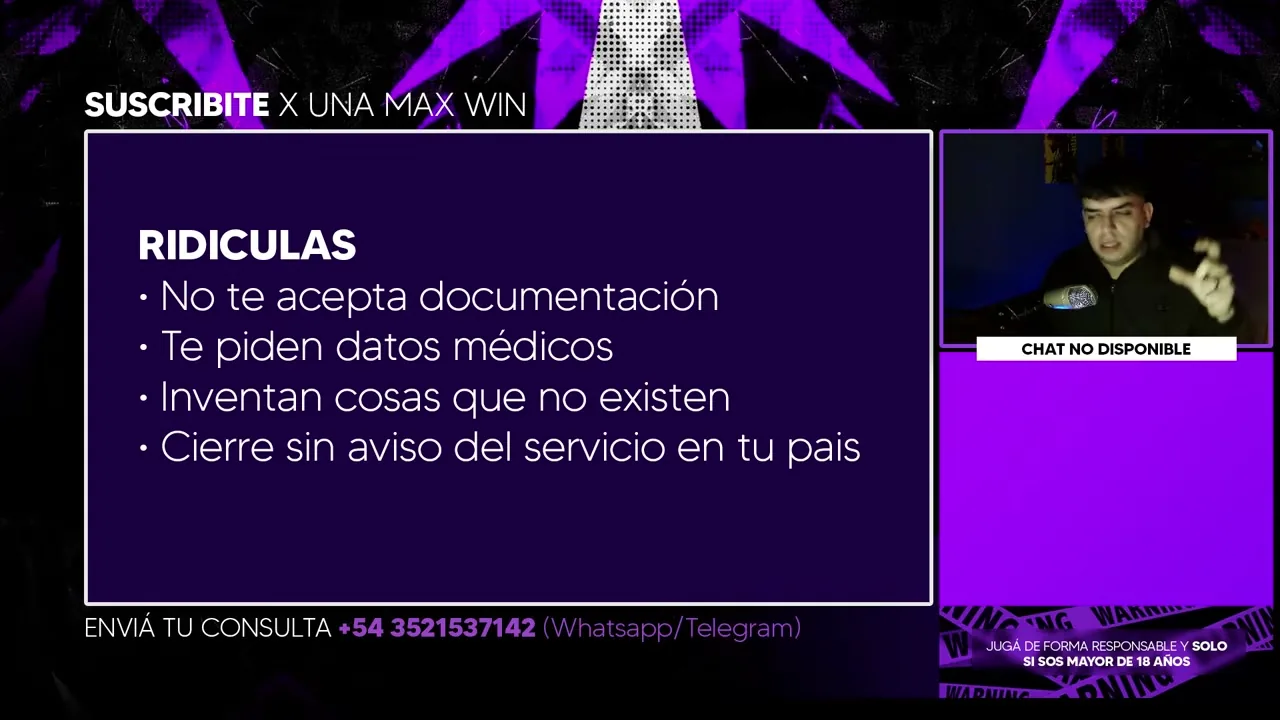 quejas y casinos no confiables — Reclamaciones y casinos que no pagan