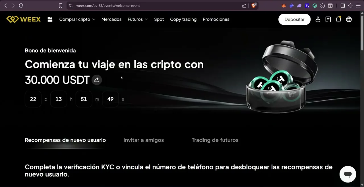 bono sin deposito